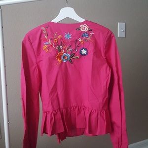 Studio F 🛍 new with tags peplum light jacket